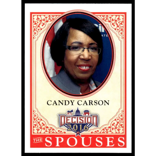 2016 Leaf Decision 2016 #52 Candy Carson NM-MT Political Trading Card