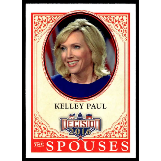 2016 Leaf Decision 2016 #60 Kelley Paul NM-MT Political Trading Card