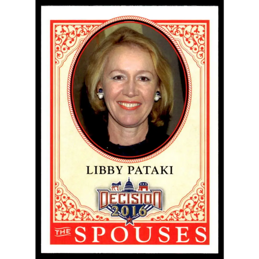 2016 Leaf Decision 2016 #61 Libby Pataki NM-MT Political Trading Card