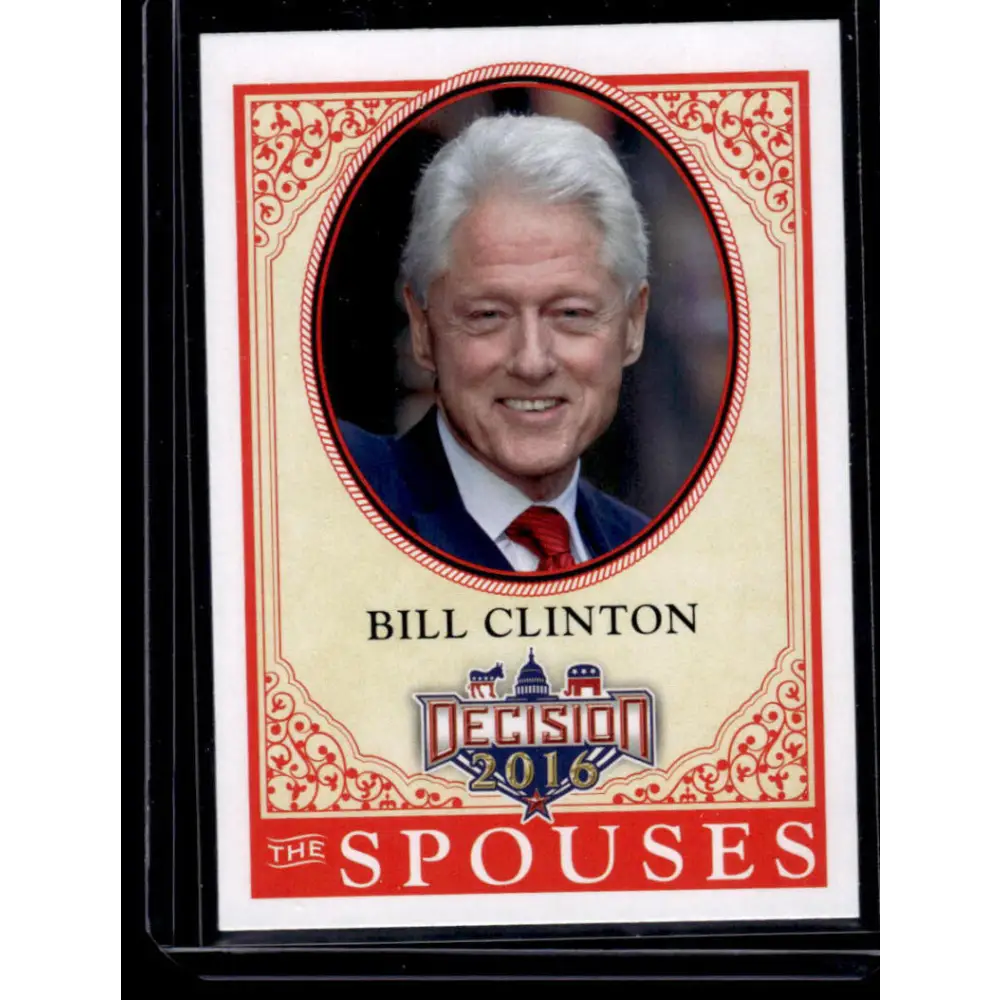 2016 Leaf Decision 2016 #64 Bill Clinton NM-MT Political Trading Card