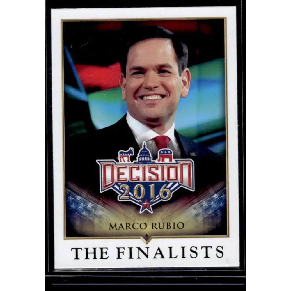 2016 Leaf Decision 2016 #85 Marco Rubio NM-MT Political Trading Card