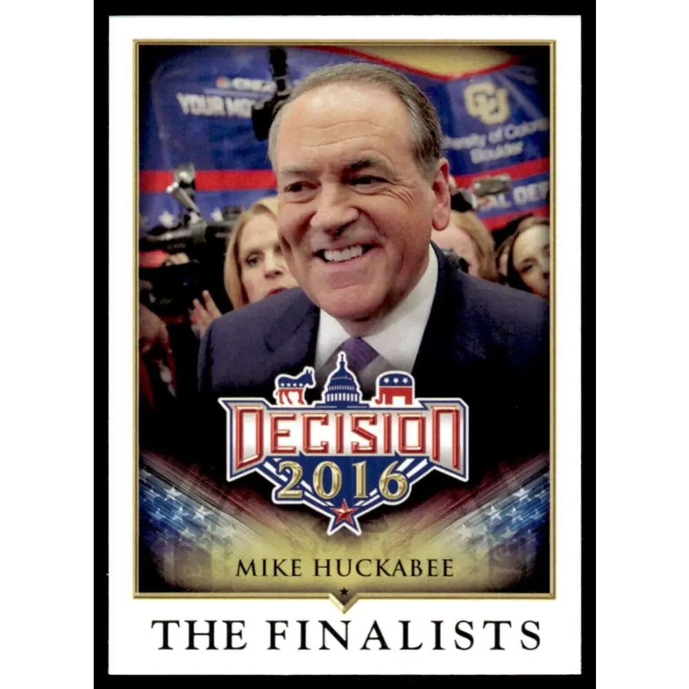 2016 Leaf Decision 2016 #87 Mike Huckabee NM-MT Political Trading Card
