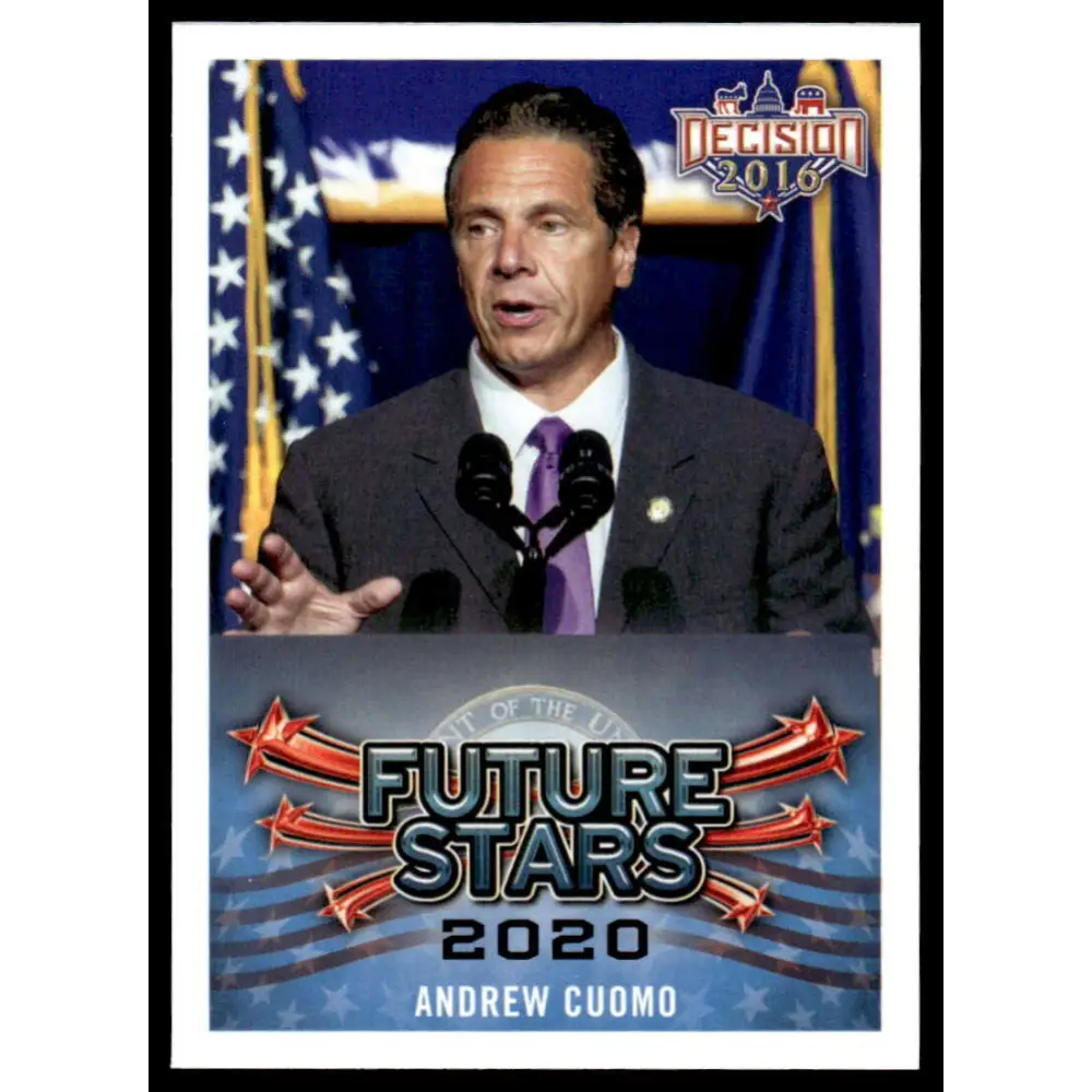 2016 Leaf Decision 2016 #98 Andrew Cuomo NM-MT Political Trading Card