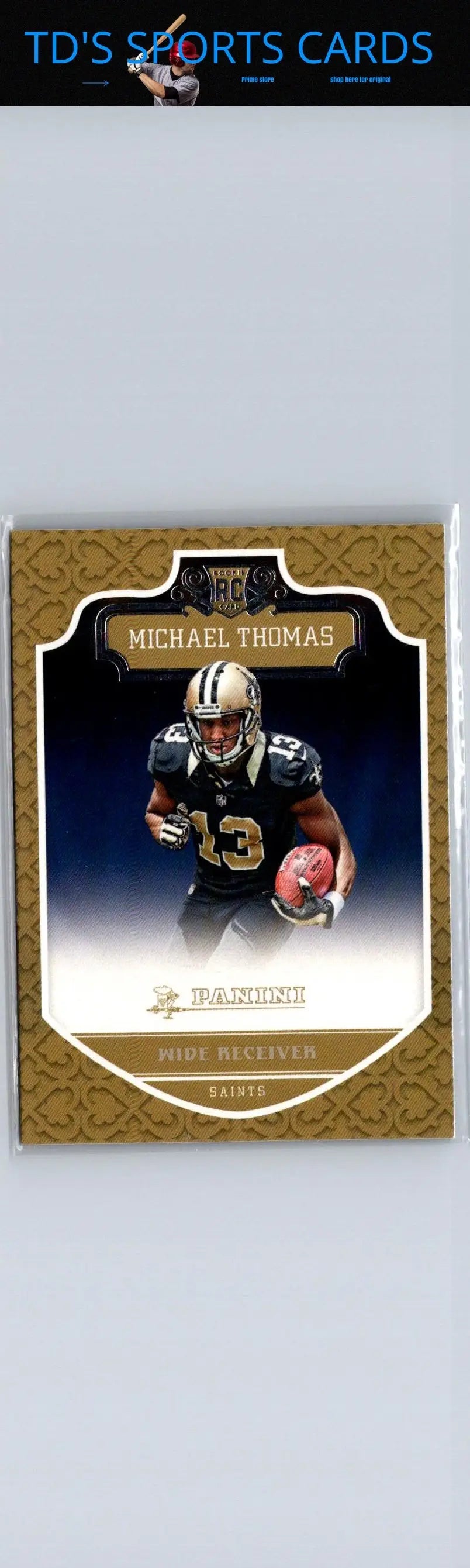 Michael Thomas rookie football card from 2016 Panini #264 for sports card collectors