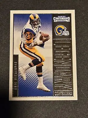 Eric Dickerson football card from 2016 Panini Contenders Legendary Contenders series