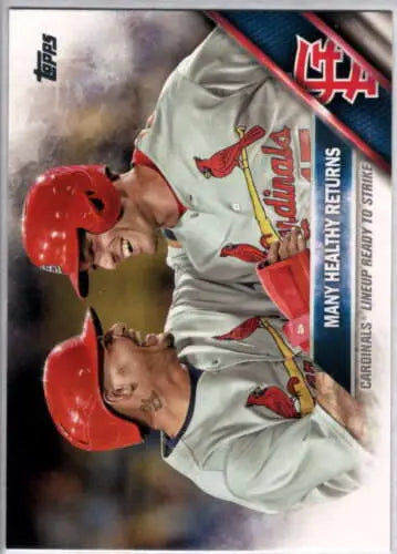 Baseball card 2016 Topps #492 Many Healthy Returns NM-MT Cardinals original gloss
