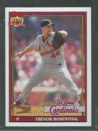 Trevor Rosenthal baseball card 2016 Topps Archives #244 with original gloss design