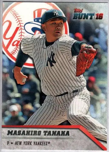 2016 Topps Bunt #104 Masahiro Tanaka NM-MT Yankees - Trading Cards