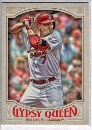 Matt Holliday 2016 Topps Gypsy Queen #174 baseball card with original gloss