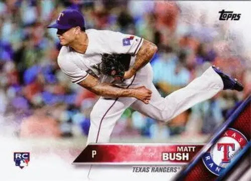 2016 Topps Update Rainbow Foil #US235 Matt Bush NM-MT Rangers ID:12105 - Trading Cards