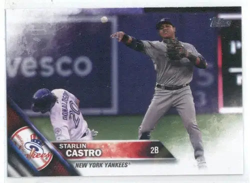 2016 Topps Update #US174 Starlin Castro NM-MT Yankees ID:12125 - Trading Cards
