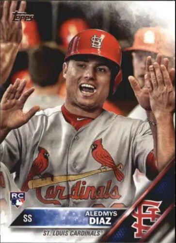 2016 Topps Update US292 Aledmys Diaz Baseball Card with original gloss finish