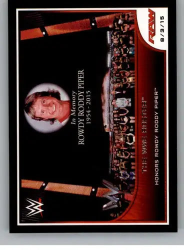2016 Topps WWE Road to Wrestlemania #71 The WWE Roster NM-MT Defeat Seth ID:6307