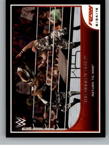 2016 Topps WWE Road to Wrestlemania #81 The Dudley Boyz NM-MT Return to ID:6308