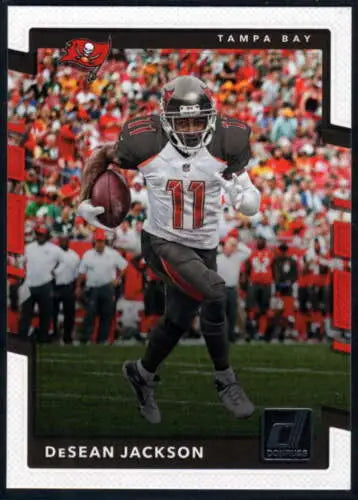 DeSean Jackson 2017 Donruss #153 football card with original gloss by Simply Sandoval