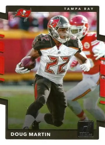 Doug Martin football card from 2017 Donruss, featuring original gloss for collectors