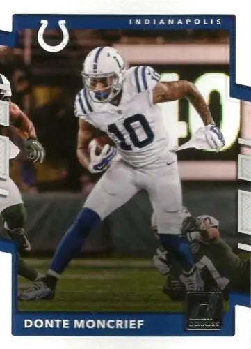 2017 Donruss #226 Donte Moncrief football card with original gloss from Colts collection