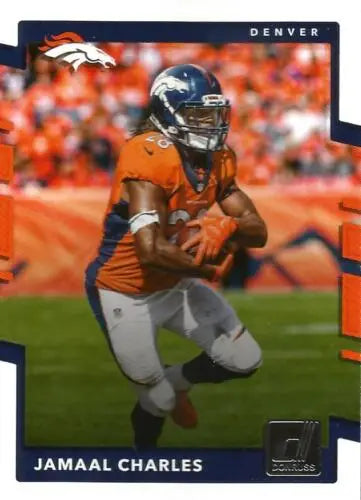 Jamaal Charles 2017 Donruss #295 NM-MT Broncos card with original gloss by Simply Sandoval