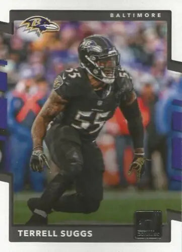 2017 Donruss #43 Terrell Suggs NM-MT Ravens original gloss football card