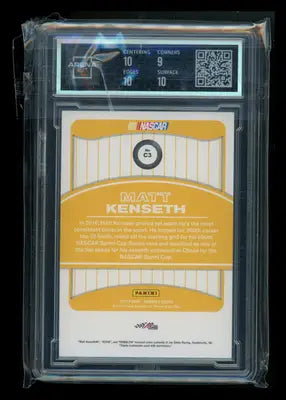2017 Donruss NASCAR Classics Cracked Ice Matt Kenseth #C3 917/999 Arena Club 10