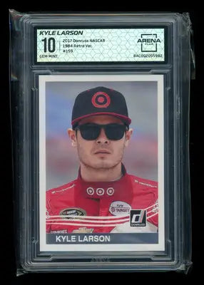 2017 Donruss NASCAR Kyle Larson #159 Racing Arena Club 10