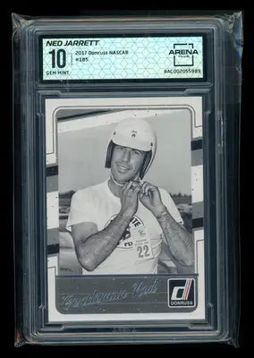 2017 Donruss NASCAR Ned Jarrett #185 Racing Arena Club 10