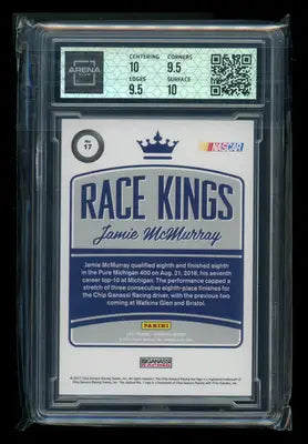 2017 Donruss NASCAR Race Kings Press Proof Gold Jamie McMurray RK-17 39/99 AC 10
