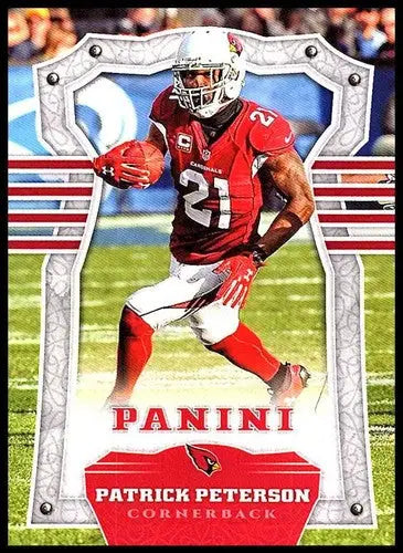 Original gloss Patrick Peterson football card from 2017 Panini NM-MT Cardinals