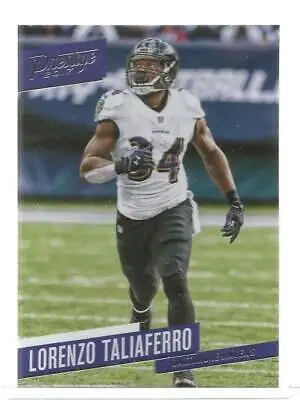 Football trading card 2017 Panini Prestige #102 Lorenzo Taliaferro NM-MT Ravens original gloss