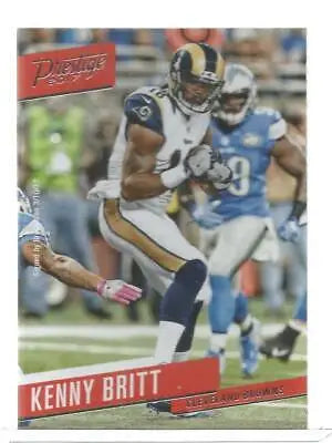 2017 Panini Prestige #141 Kenny Britt NM-MT Browns football card with original gloss