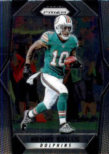Original gloss Panini Prizm Kenny Stills football card Dolphin NM-MT collectible