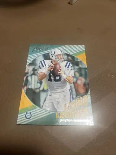 Peyton Manning football card from 2017 Prestige Living Legends Indianapolis Colts #20