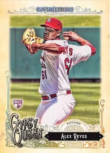 2017 Topps Gypsy Queen #37 Alex Reyes NM-MT RC Rookie Cardinals with original gloss