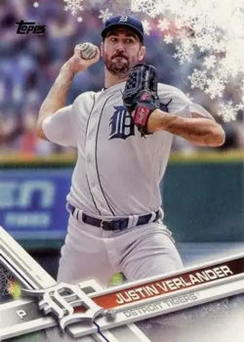 2017 Topps Holiday #HMW40 Justin Verlander NM-MT Tigers - Trading Cards