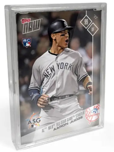 Baseball trading card of New York Yankees player in gray uniform from Star Set