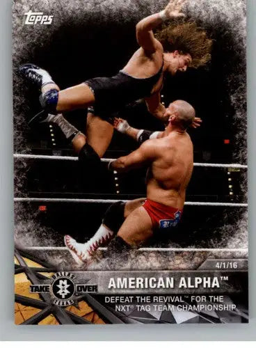 2017 Topps NXT Matches and Moments #27 American Alpha NM-MT Defeat The R ID:3446 - Trading Cards