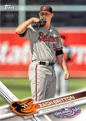 2017 Topps Opening Day #64 Zach Britton NM-MT Orioles - Trading Cards
