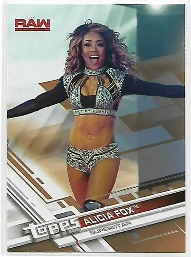2017 Topps Then Now Forever Bronze #105 Alicia Fox NM-MT - Trading Cards