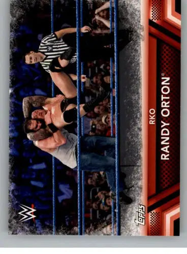 2017 Topps Then Now Forever Finishers and Signature Moves #F-10 Randy Or ID:3388 - Trading Cards