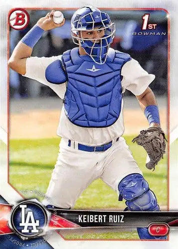 2018 Bowman Prospects #BP79 Keibert Ruiz NM-MT Dodgers - Trading Cards