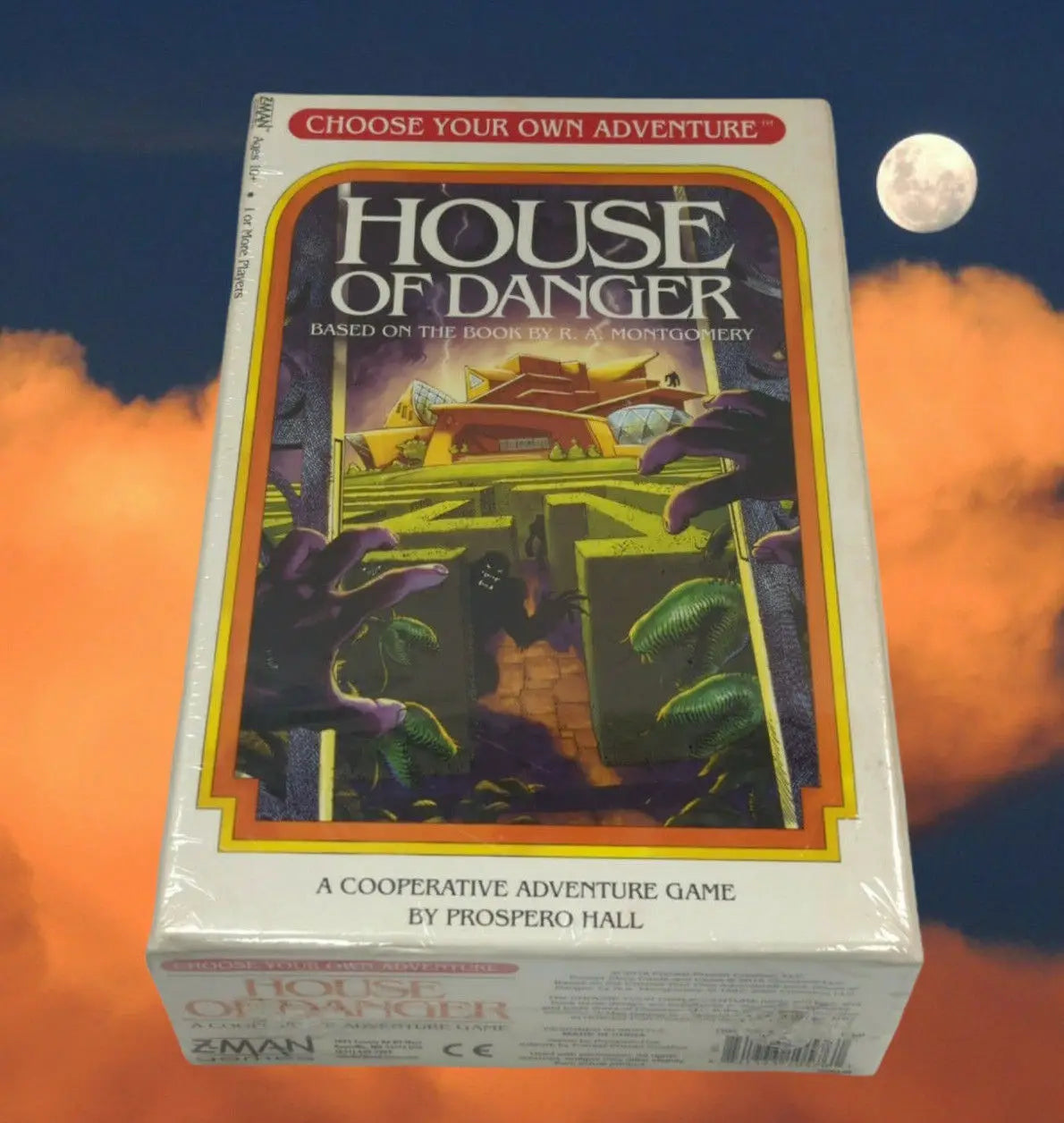 Choose Your Own Adventure House of Danger board game by R.A. Montgomery in original gloss