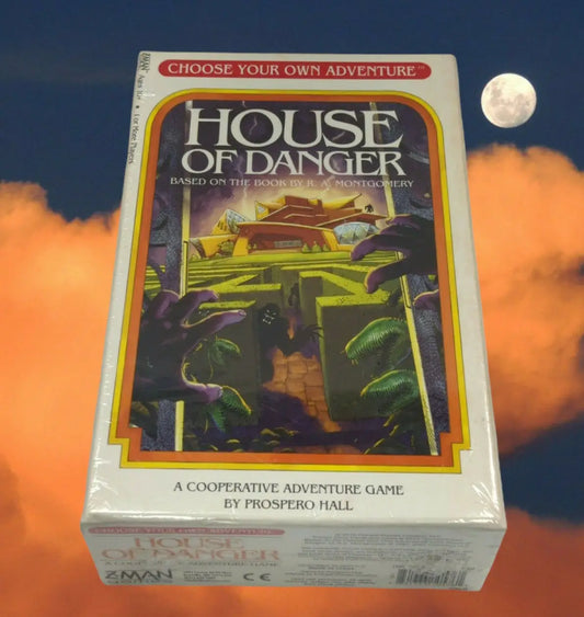 Choose Your Own Adventure House of Danger board game by R.A. Montgomery in original gloss