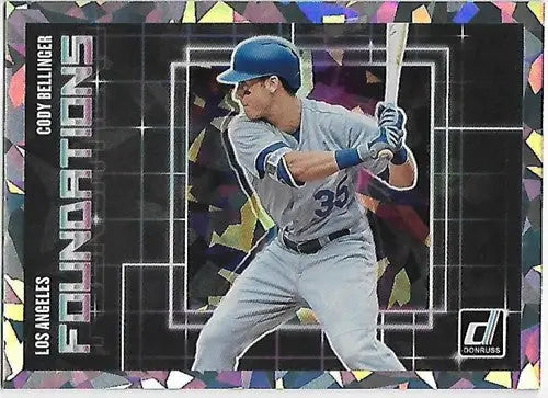 2018 Donruss Foundations Crystals #1 Cody Bellinger NM-MT Dodgers - Trading Cards