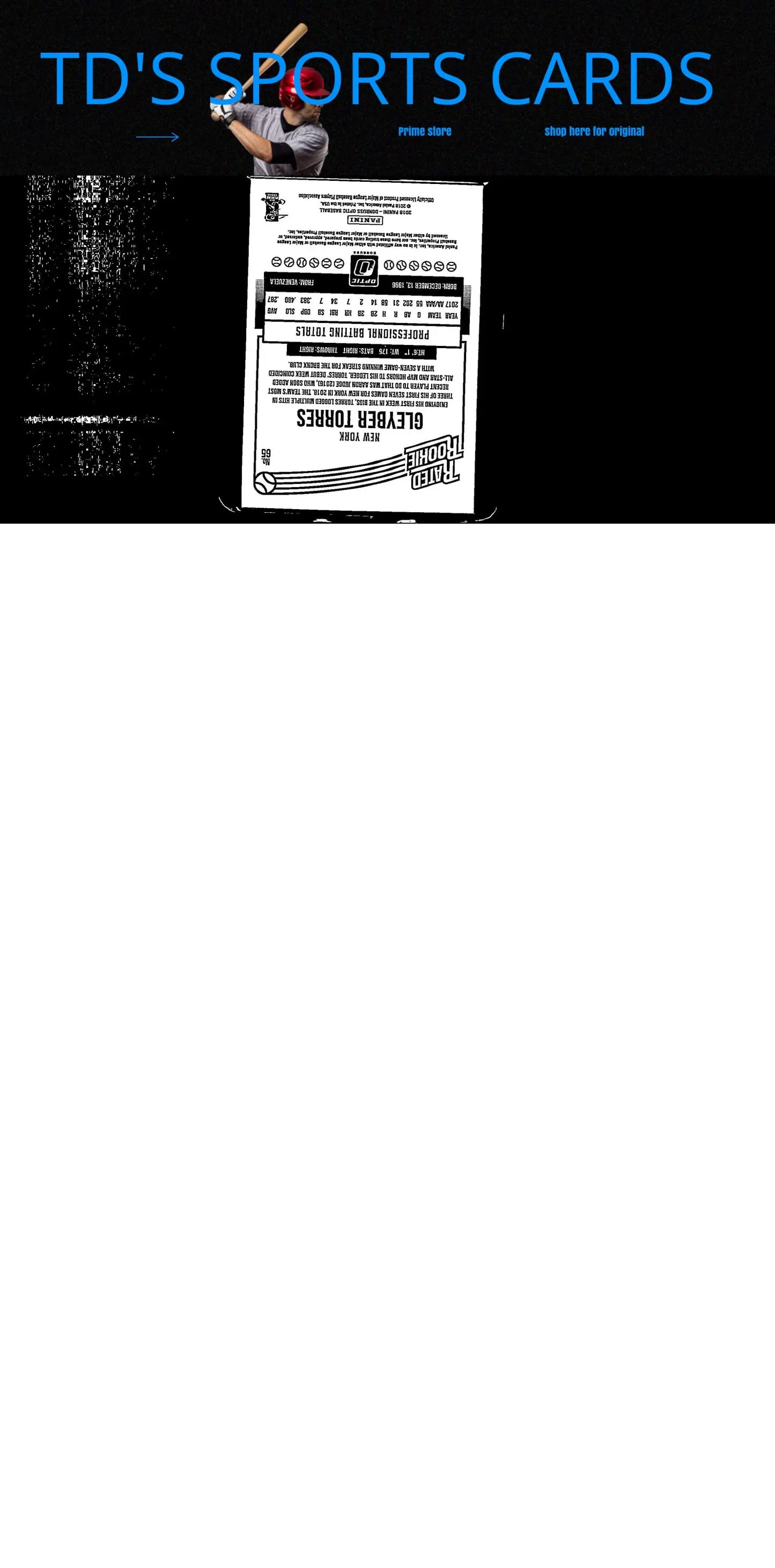 Baseball card back of 2018 Donruss Optic Gleyber Torres collectible card