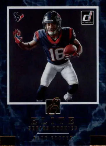 Football trading card featuring 2018 Donruss Elite Series Rookies Keke Coutee NM-MT Texans