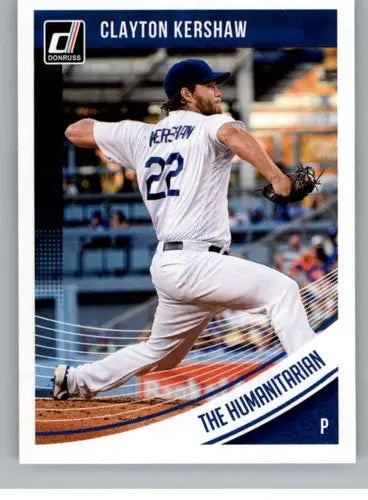 2018 Donruss Variations #154 Clayton Kershaw NM-MT Dodgers - Trading Cards