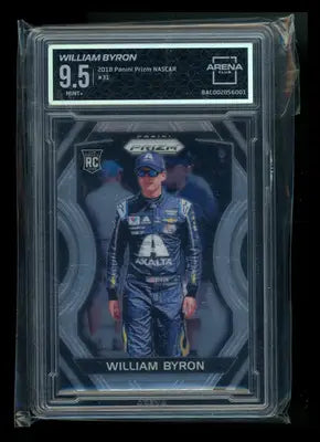 2018 Panini Prizm NASCAR William Byron #31 RC Racing Arena Club 9.5