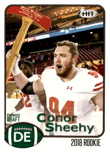 2018 SAGE Hit Premier Draft #34 Conor Sheehy NM-MT ID:44414 - Trading Cards