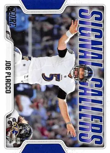 Joe Flacco 2018 Score Signal Callers #3 football card in NM-MT condition