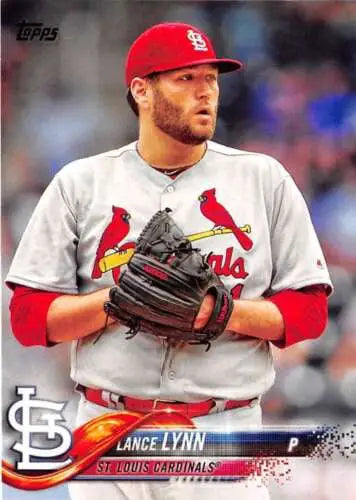 Lance Lynn baseball card 2018 Topps #134 NM-MT with original gloss details